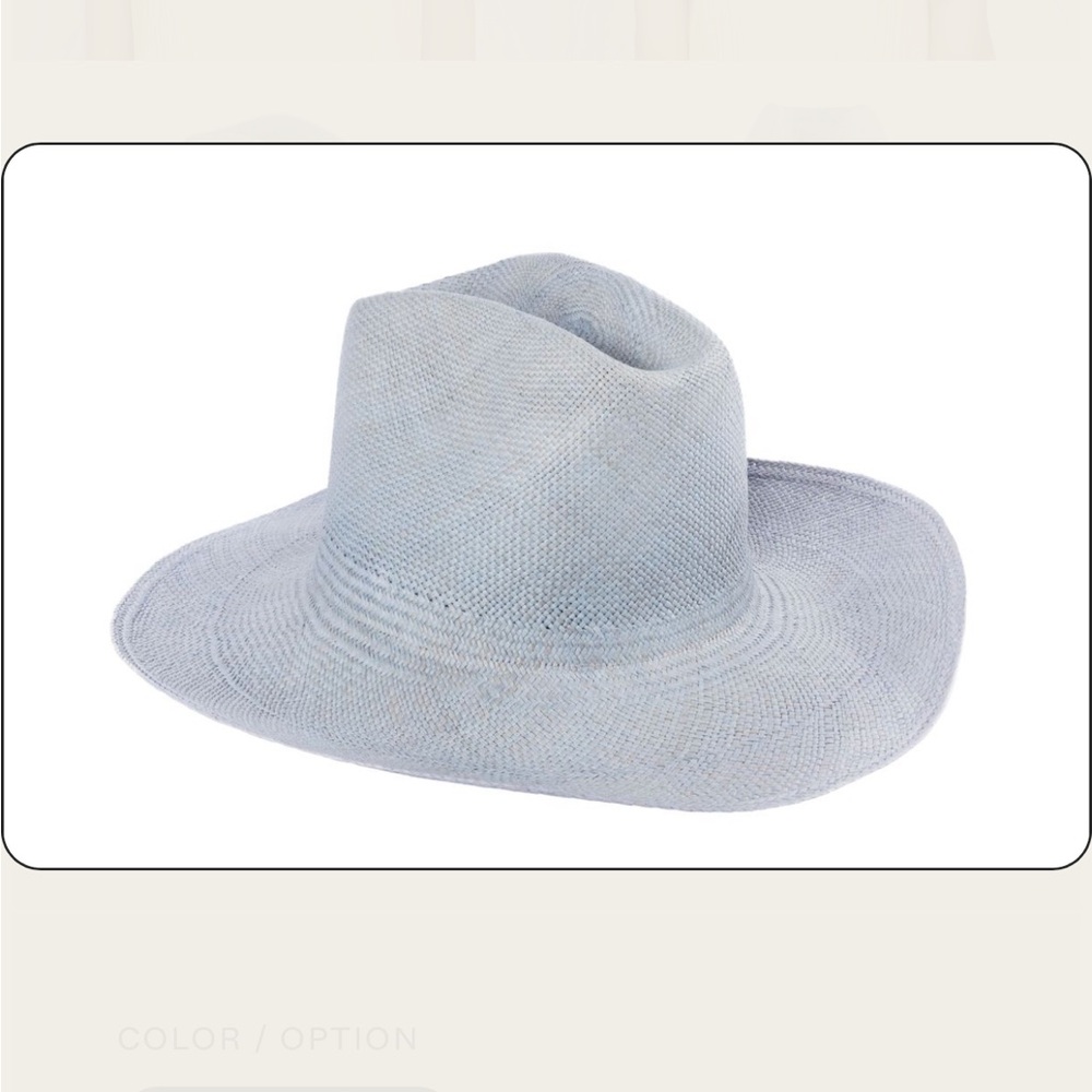 Clyde X Shaina Mote Panama Straw Cowboy Hat